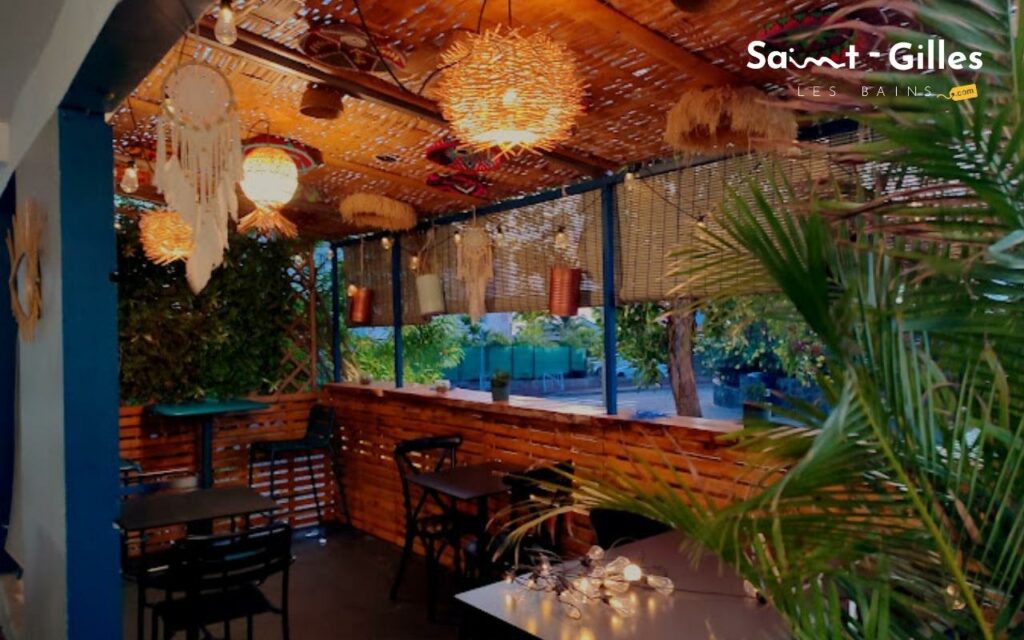 L'Atypique : Restaurant à Saint-Gilles Les Bains, la façade