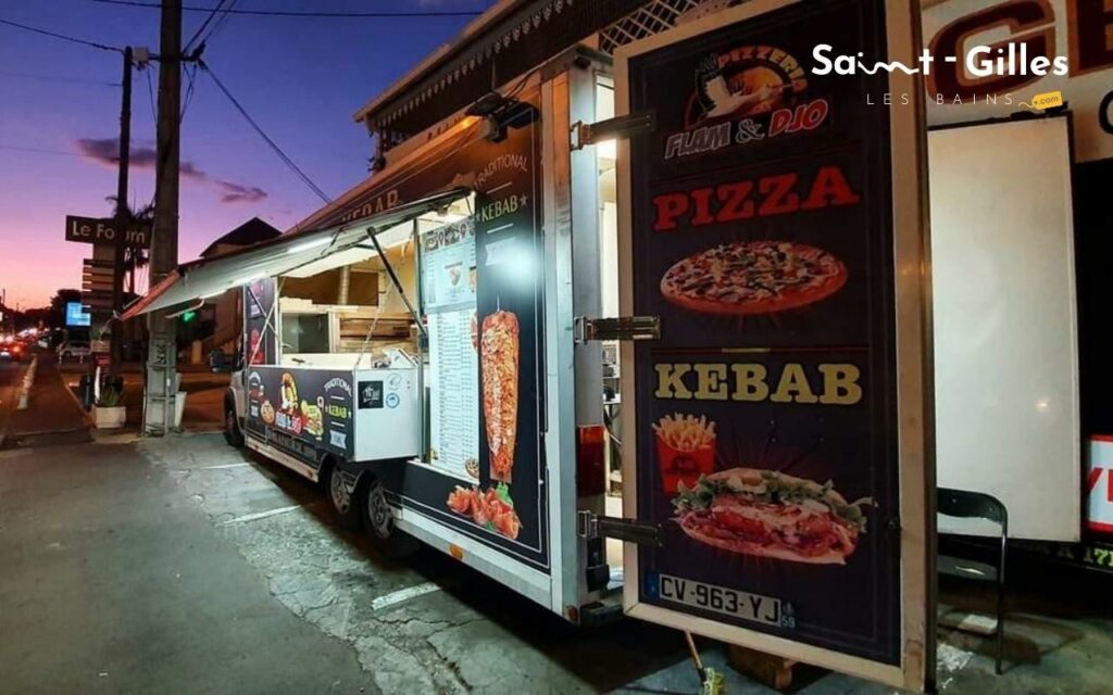 Façade Flam'n Djo à Saint-Gilles Les Bains à La Réunion