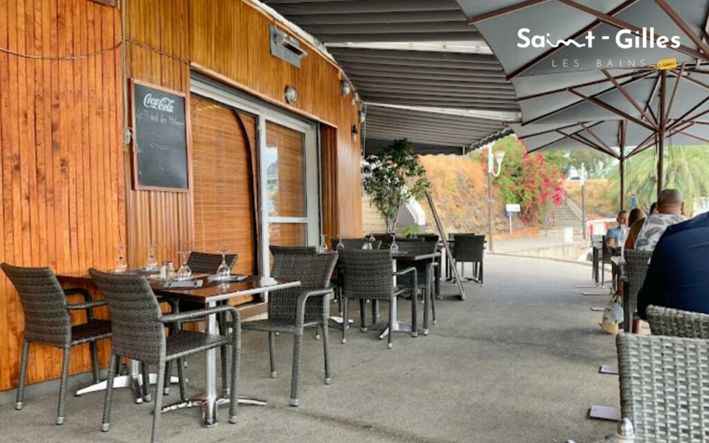 Le Bistrot des pêcheurs : Restaurant à Saint-Gilles Les Bains à La Réunion, façade