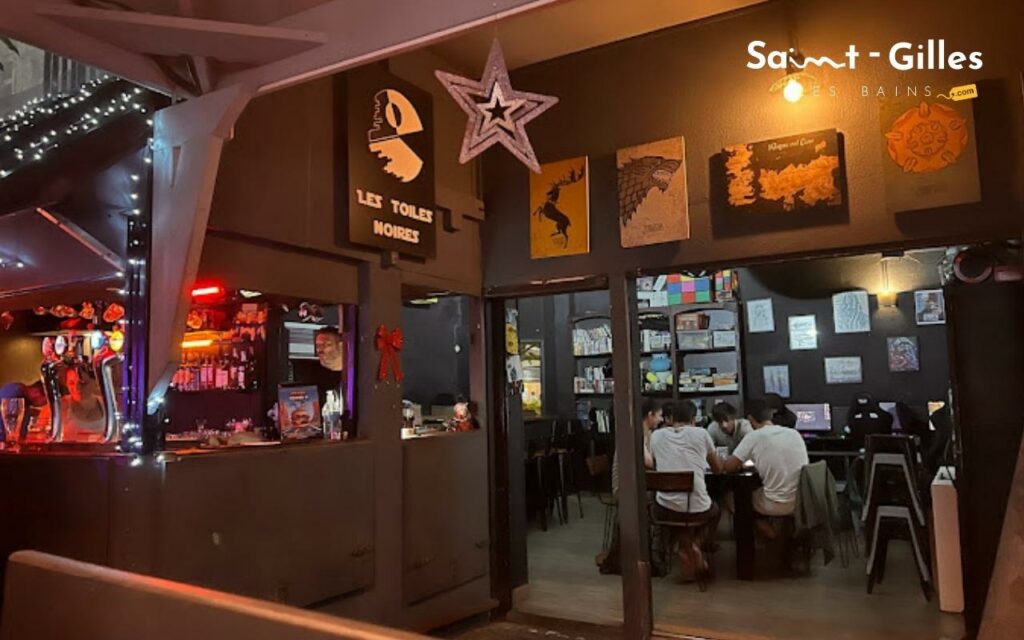 Les Toiles Noires : Restaurant geek à Saint-Gilles Les Bains à La Réunion, façade