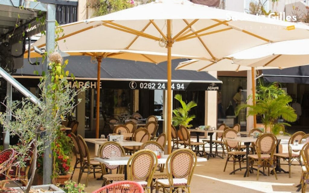 Ô Ti Marché Restaurant, Epicerie Fine, Cave à Vin à La Réunion : Façade