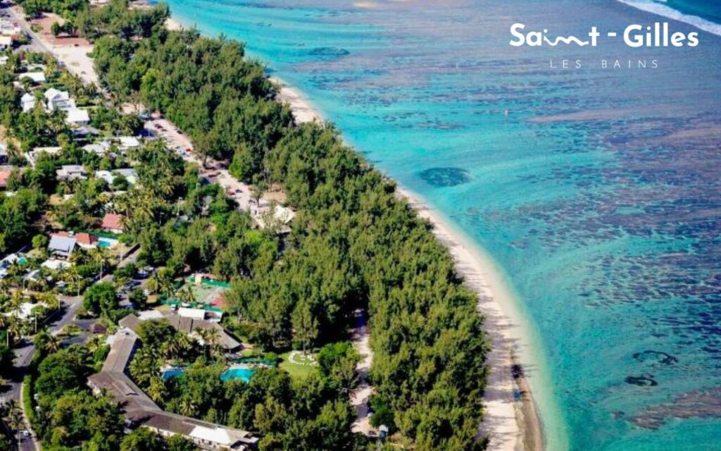 Plage de l'Hermitage à Saint-Gilles Les Bains à La Réunion