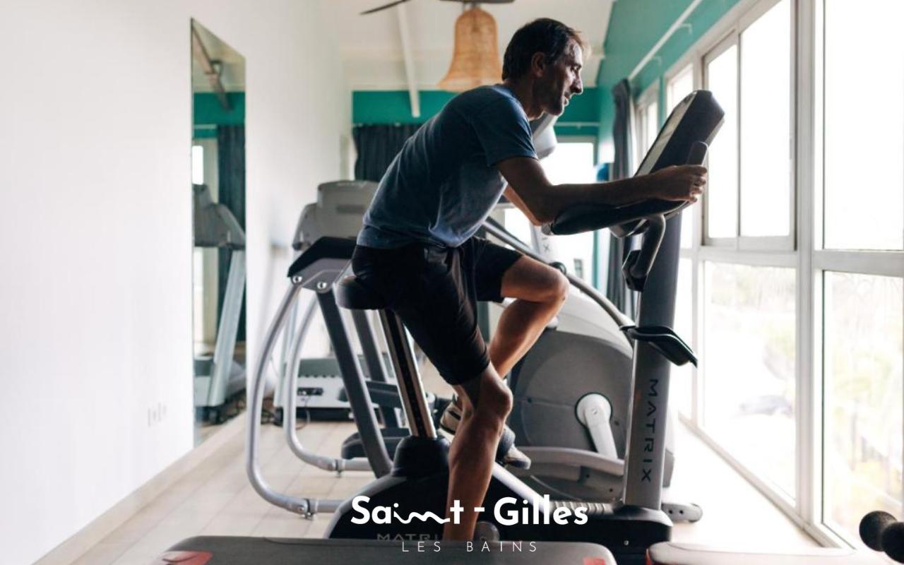 Salle de sport à l'hôtel l'Archipel à Saint-Gilles Les Bains à La Réunion
