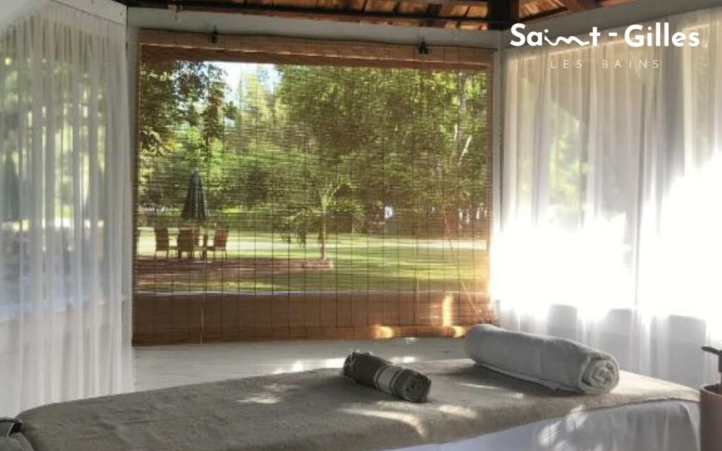 Spa avec massage à l'hôtel Le Relais de l'Hermitage à Saint-Gilles Les Bains à La Réunion