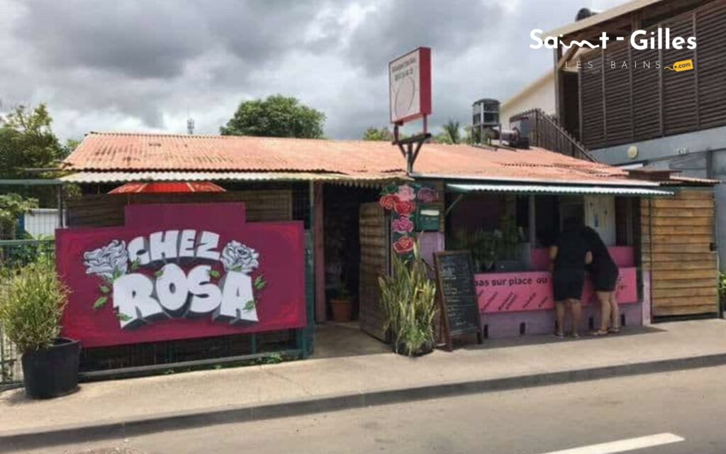 Chez Rosa : Restauration Snack à Saint-Gilles, façade