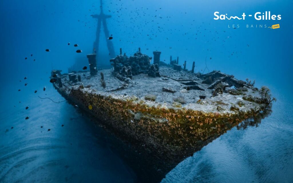 Exploration sous marine au centre de plongée O Sea Bleu à Saint-Gilles Les Bains à La Réunion