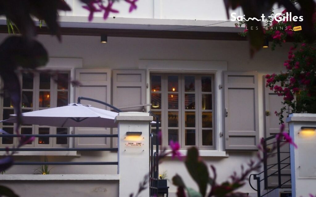 Façade Le Sushi d'Art à Saint-Gilles Les Bains à La Réunion