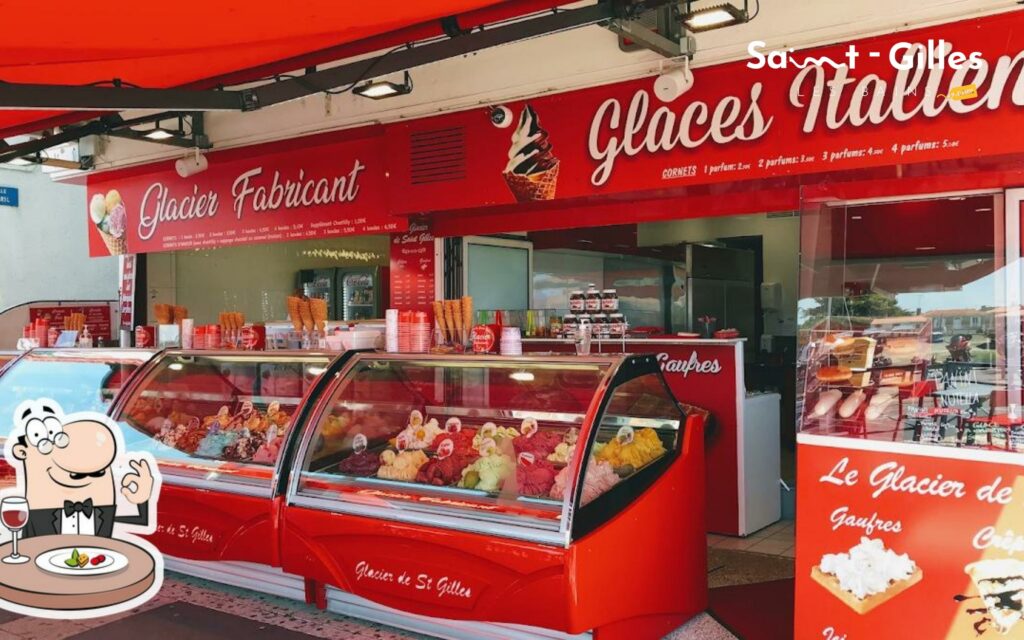 Le Glacier Gourmand à Saint-Gilles Les Bains, façade