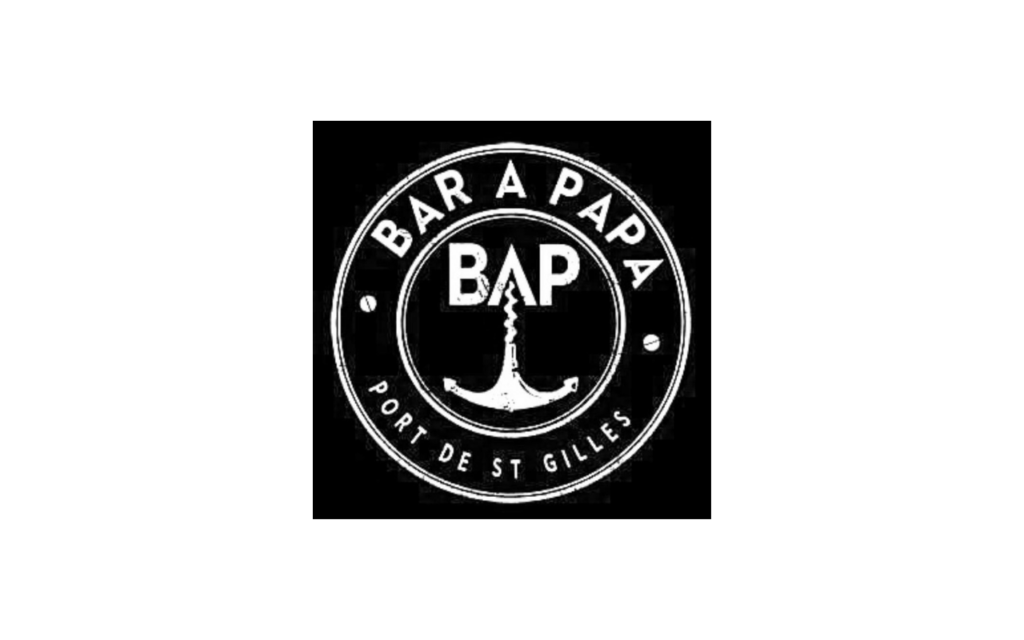 Logo Bar à Papa au Port de Plaisance de Saint-Gilles