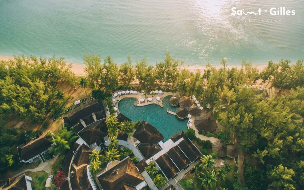 Plage de l'Hermitage à Saint-Gilles Les Bains hôtel Le Lux à La Réunion