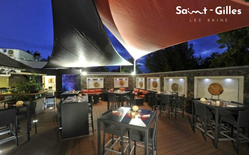 Restaurant de l'hôtel Alamanda à Saint-Gilles Les Bains à La Réunion
