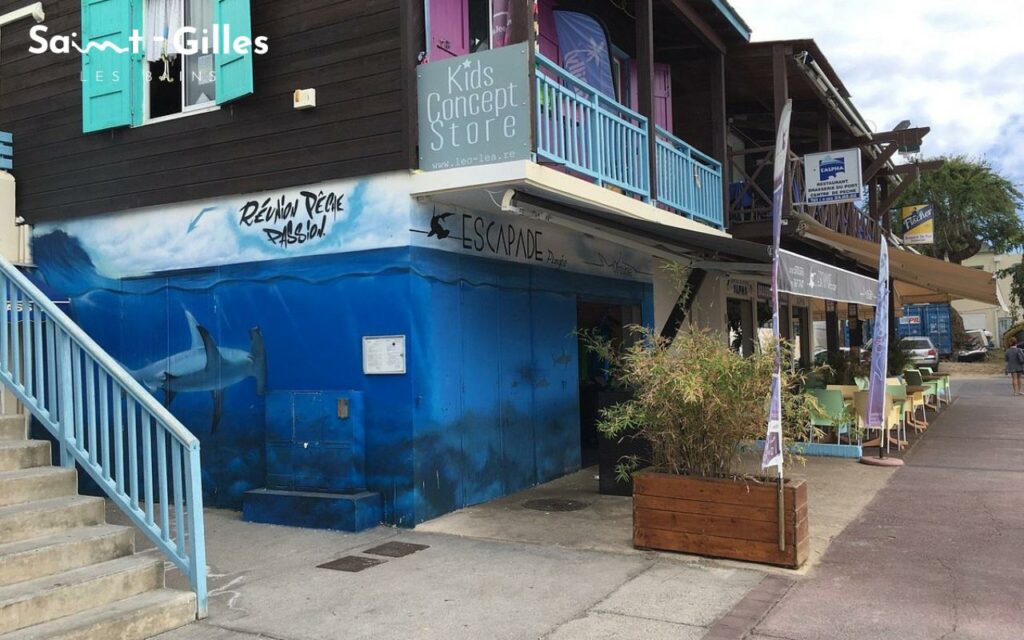 Façade Escapade Plongée sous-marine à Saint-Gilles Les Bains à La Réunion