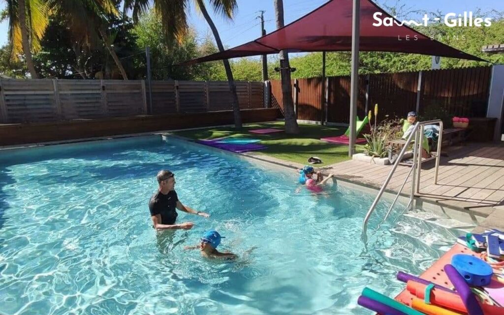Activités à Saint-Gilles Les Bains dans la piscine de Karré d'O à La Réunion