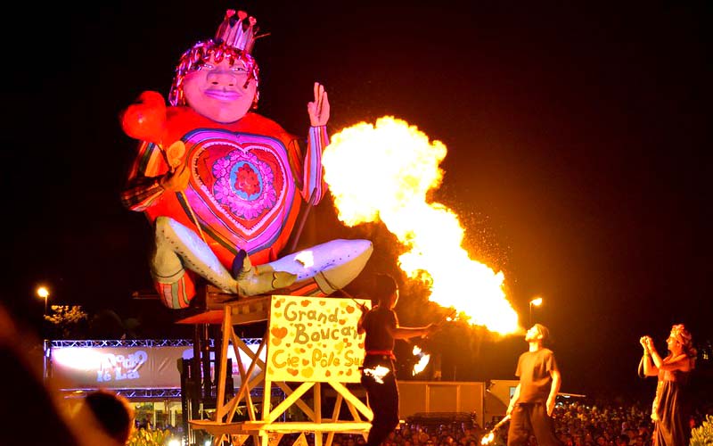 défilé du Grand Boucan à La Réunion