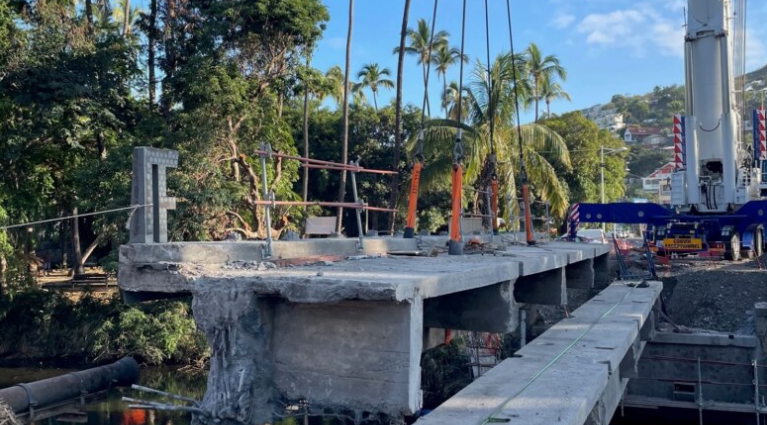 travaux du PRU de saint Gilles les Bains