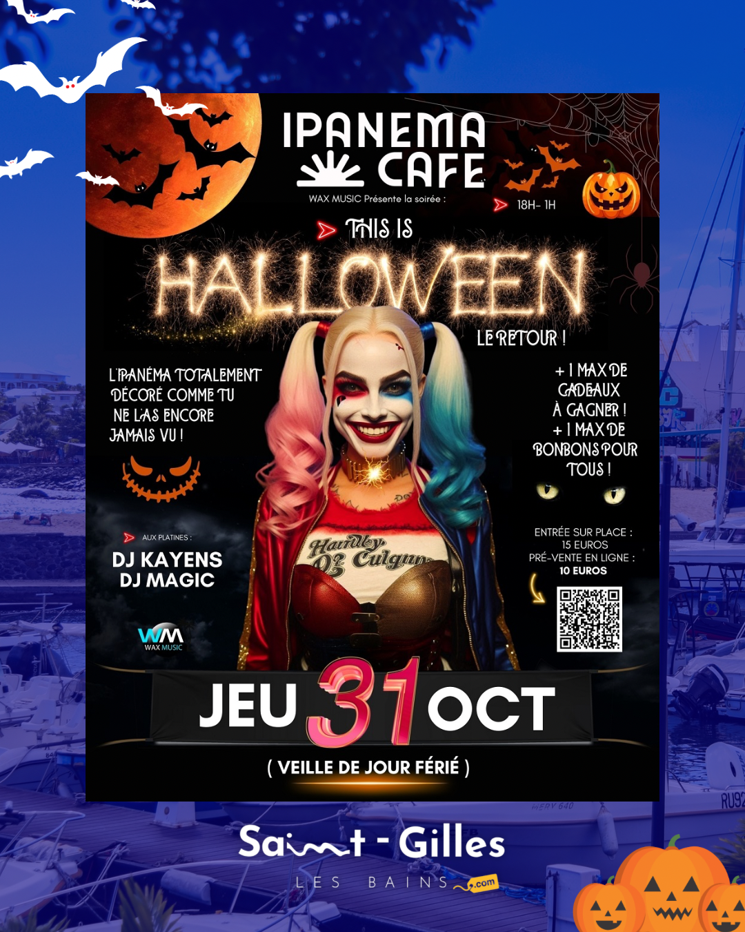 HALLOWEEN à l&rsquo;Ipanema Café