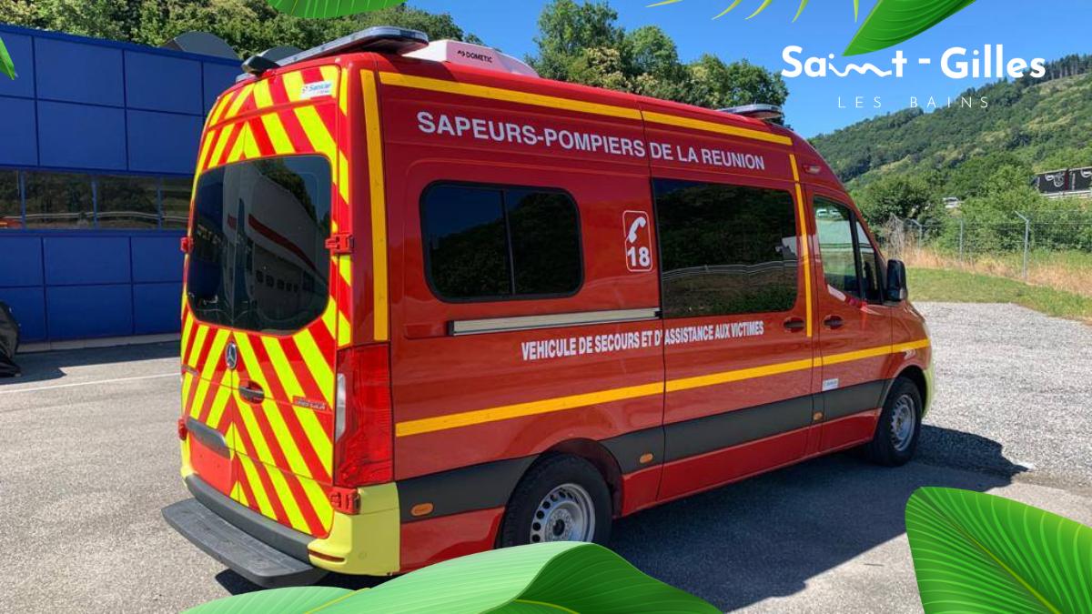 Accident à La Saline les Bains