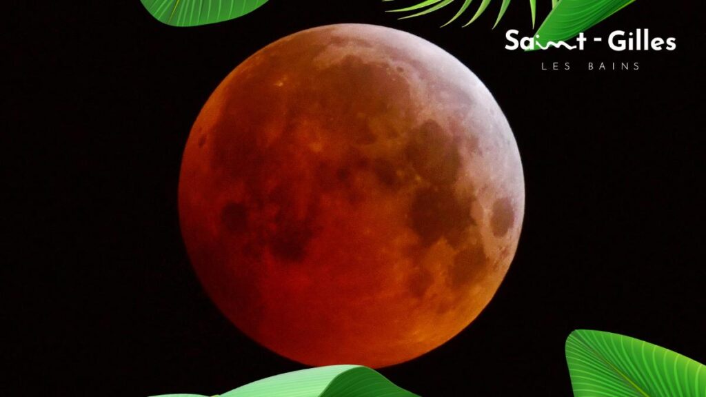 Lune de sang visible à La Réunion